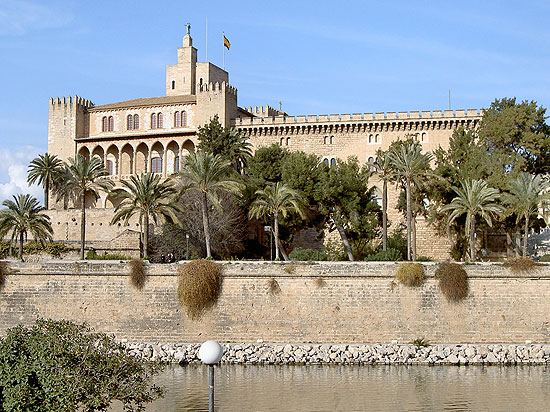 Knigspalast in Palma auf Mallorca