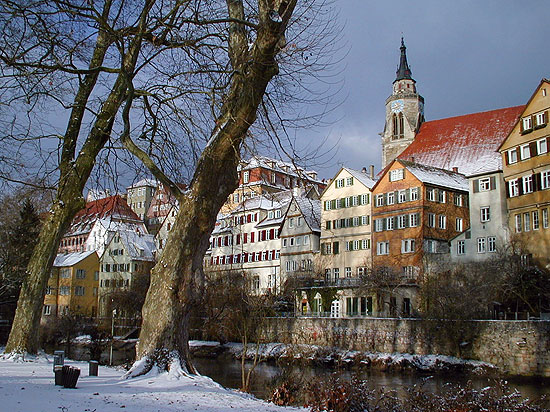 Tbingen im Winter